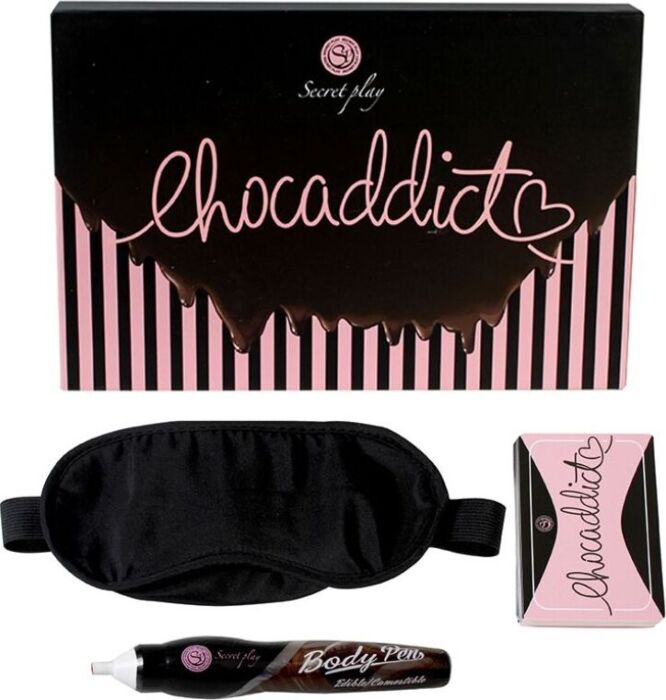 Jeu érotique SECRETPLAY Chocaddict — 40 défis gourmands