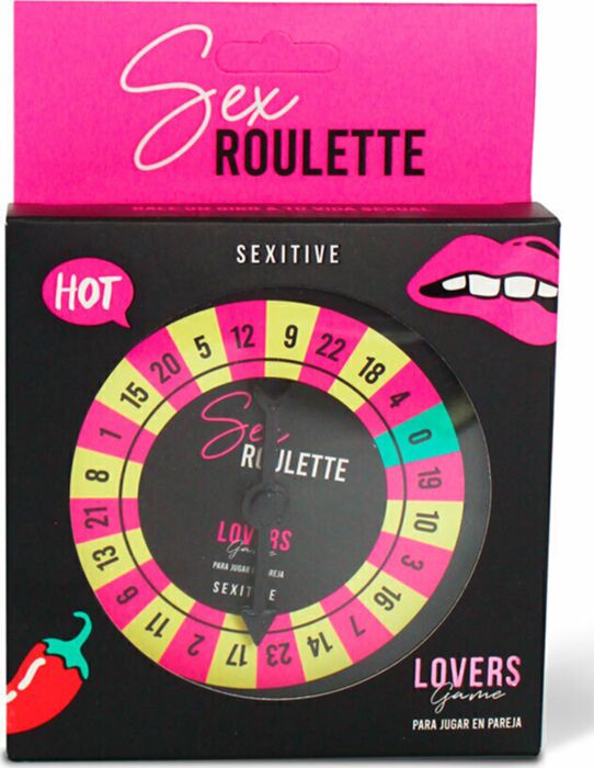 Jeu érotique SEXITIVE Sex Roulette Lovers Game pour couple Jeu érotique SEXITIVE Sex Roulette Lovers Game pour couple