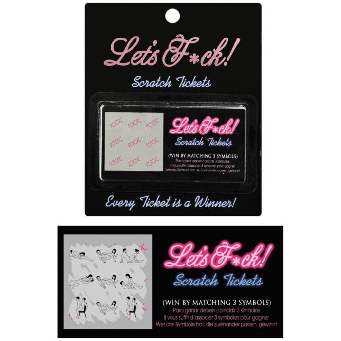 KHEPER GAMES - LET’S F*CK! SCRATCH TICKETS KHEPER GAMES - LET’S F*CK! SCRATCH TICKETS