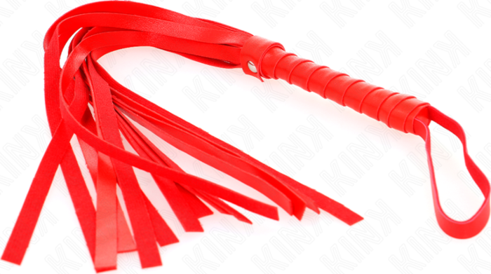 Látigo KINK Rojo 45 cm - Seducción y Control Látigo KINK Rojo 45 cm - Seducción y Control