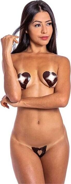 Lencería Sexy Comestible Diablo Picante Chocolate