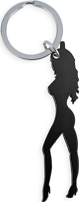 Llavero Diablo Picante Silueta Femenina Abridor