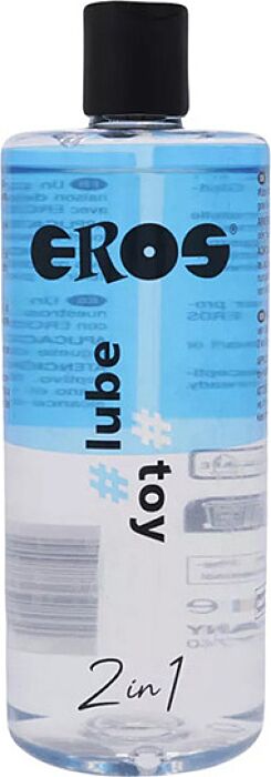 Lubrifiant eau Eros 2 en 1 Lube Toy 500 ml Lubrifiant eau Eros 2 en 1 Lube Toy 500 ml