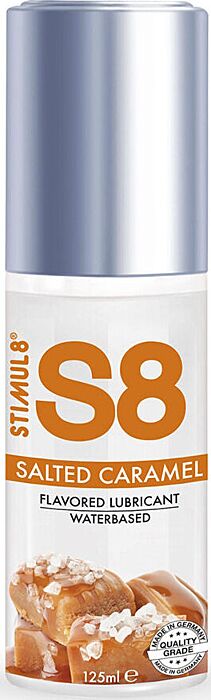 Lubrifiant aromatisé STIMUL8 S8 caramel salé 125 ml Lubrifiant aromatisé STIMUL8 S8 caramel salé 125 ml