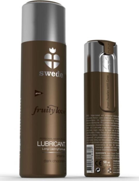Lubrifiant SWEDE Fruity Love Chocolat Noir 100 ml