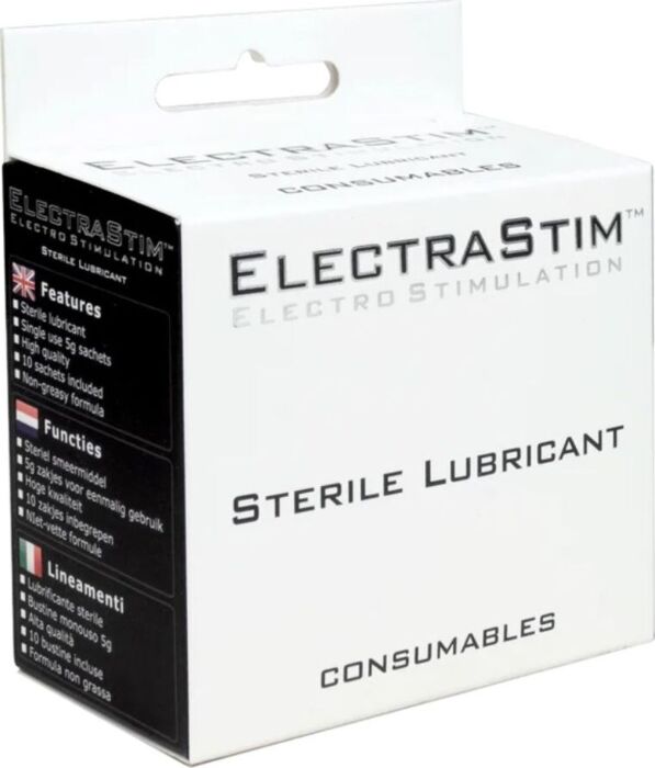Lubrifiant stérile ELECTRASTIM - Aqualube en sachets