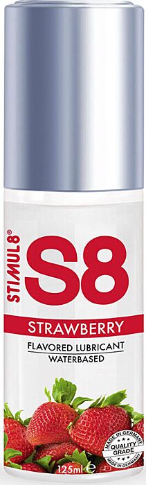 Lubrifiant parfumé STIMUL8 S8 Fraise 125 ml