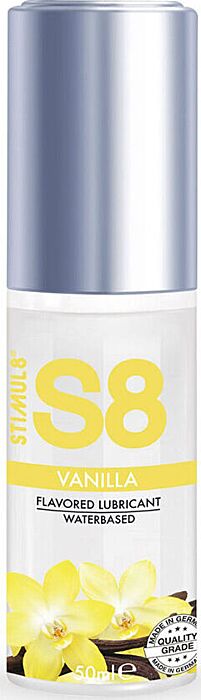 Lubrifiant gourmand STIMUL8 S8 vanille 125 ml Lubrifiant gourmand STIMUL8 S8 vanille 125 ml