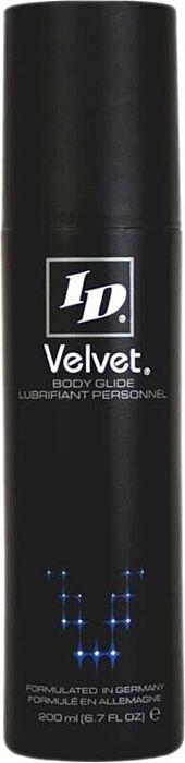 Lubricante Silicona ID Velvet 200ml Placer Superior Lubricante Silicona ID Velvet 200ml Placer Superior