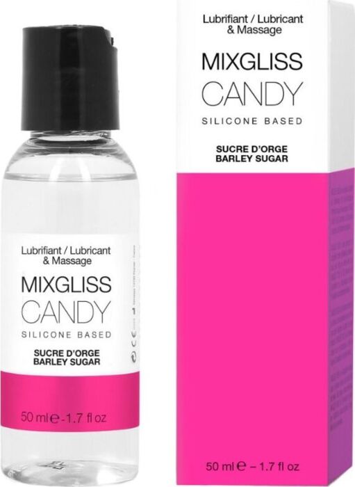 Lubrifiant Silicone Mixgliss Candy 50 ml - Efficacité prolongée