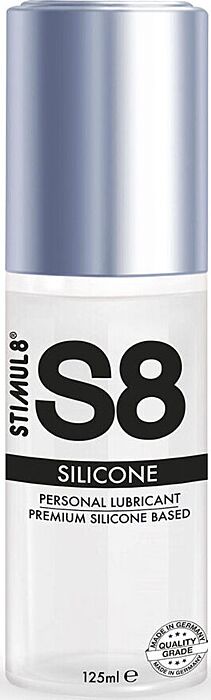 Lubricante Silicona Stimulate S8 125ml Suave y Duradero