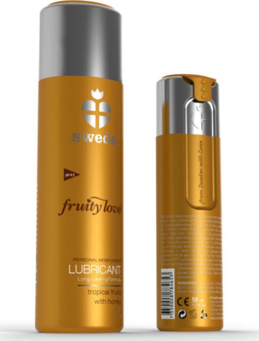 Lubrifiant SWEDE Fruity Love fruits tropicaux & miel 50 ml