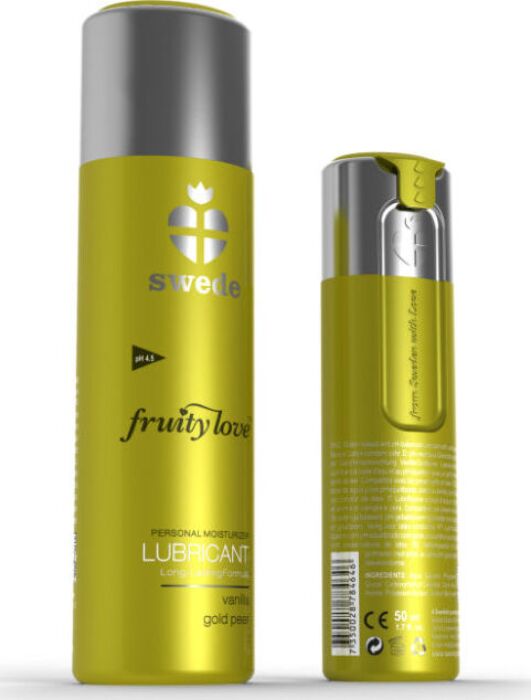 Lubricante SWEDE FruityLove Manzana Golden y Vainilla Lubricante SWEDE FruityLove Manzana Golden y Vainilla