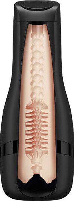 Manchon Satisfyer Men Tornado Bliss, tunnel vibrant