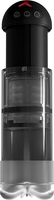 Masturbateur PDX ELITE avec Succion Intermittente et Vibrations