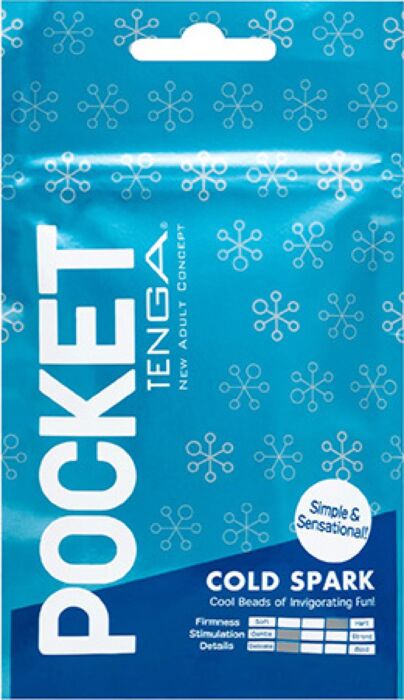 Masturbateur Tenga Pocket Cold Spark - édition COOL Masturbateur Tenga Pocket Cold Spark - édition COOL