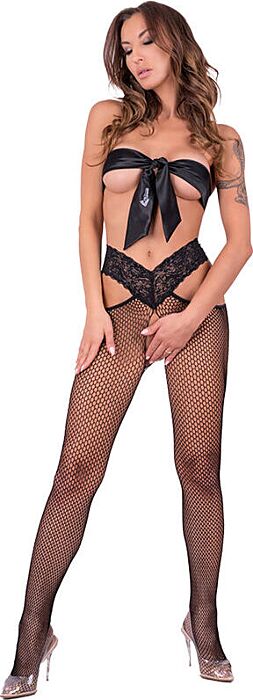 Collants Gina LivCo Corsetti à entrejambe ouvert