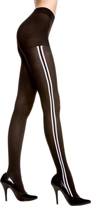 Collant Music Legs à rayures latérales