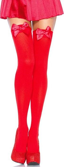 Bas cuissards Leg Avenue à nœud décoratif