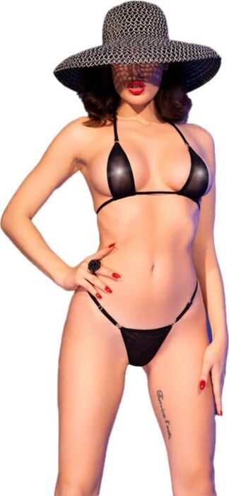 Micro Bikini Chilirose CR 4840 Elegancia Negra