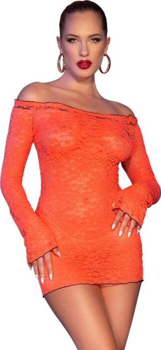 Minivestido Chilirose CR 4859 Naranja Sexy