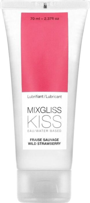 Mixgliss lubricante base agua sabor a fresa 70ml Mixgliss lubricante base agua sabor a fresa 70ml