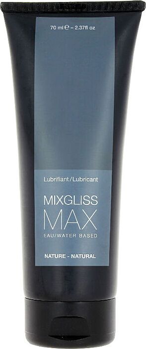 Mixgliss - Max Lubricante Anal Base Agua Natural 70ml Mixgliss - Max Lubricante Anal Base Agua Natural 70ml