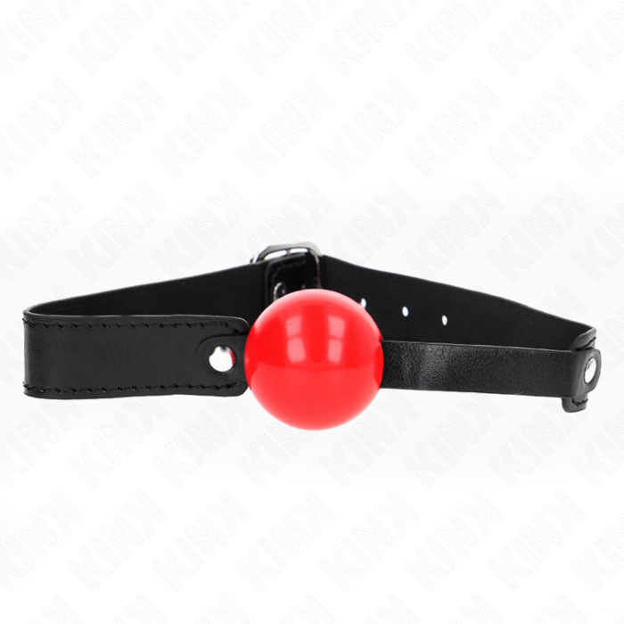 Bâillon KINK - Boule douce de 4 cm réglable