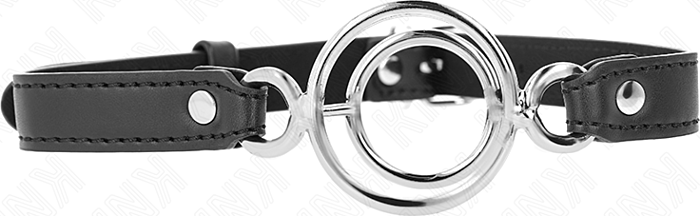 Mordaza KINK - Silicona Negra 5 cm - Control Perfecto Mordaza KINK - Silicona Negra 5 cm - Control Perfecto