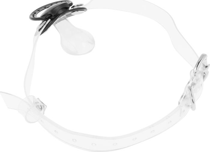 Mordaza OhMama Fetish Chupete Transparente Mordaza OhMama Fetish Chupete Transparente