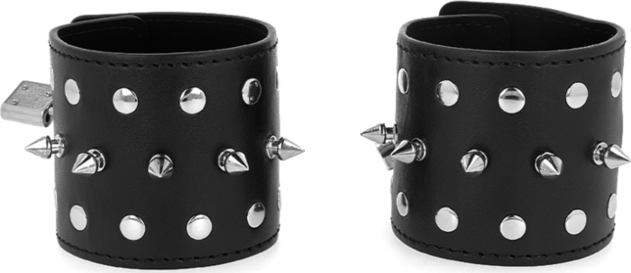 Muñequera BDSM KINK Punk con Pinchos - Control Total Muñequera BDSM KINK Punk con Pinchos - Control Total