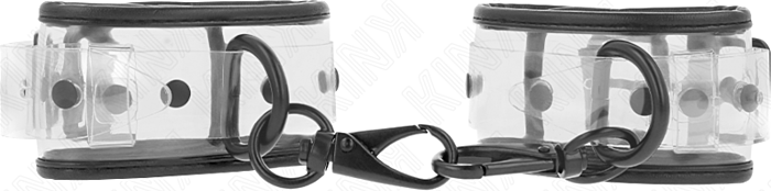 Muñequera BDSM KINK Transparente Ajustable