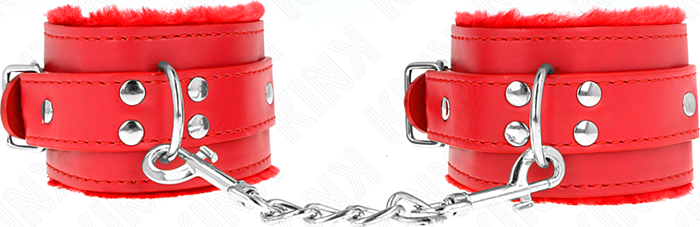 Muñequera KINK Roja Ajustable para BDSM Muñequera KINK Roja Ajustable para BDSM