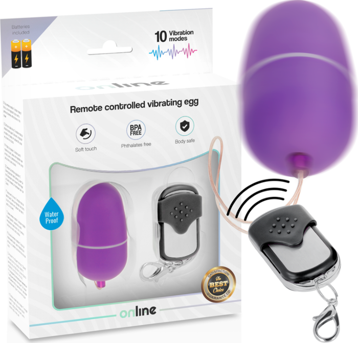 Online - huevo vibrador control remoto m lila Online - huevo vibrador control remoto m lila