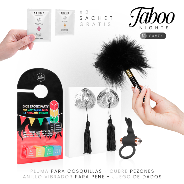 Coffret TABOO NIGHTS 5: PARTY pour couples Coffret TABOO NIGHTS 5: PARTY pour couples