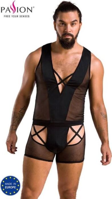 Pack Lencería PASSION Men Oscar Negro L/XL Pack Lencería PASSION Men Oscar Negro L/XL