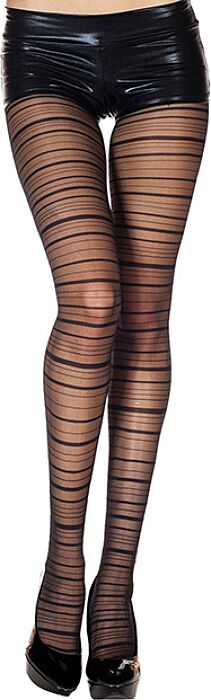 Panty Music Legs à rayures horizontales Panty Music Legs à rayures horizontales