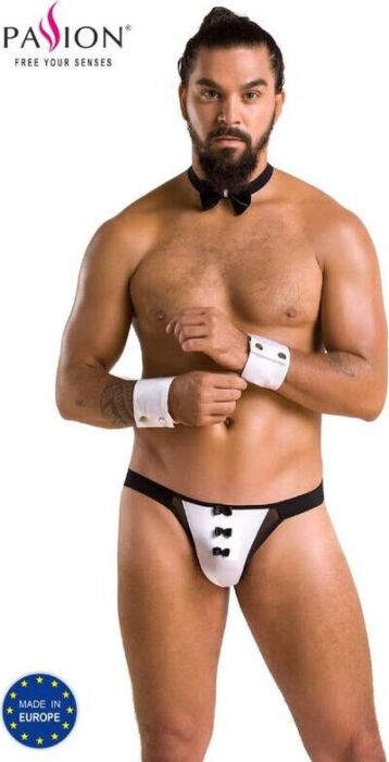 Passion - 036 slip alfrojo negro l/xl