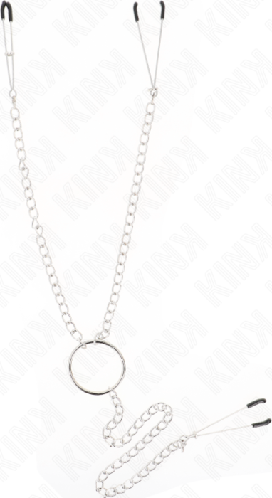 Pinzas para Pezones KINK NIPPLE GRIP 30 cm Sensualidad Pinzas para Pezones KINK NIPPLE GRIP 30 cm Sensualidad