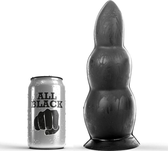 Plug Anal ALL BLACK 23 CM | Intensité croissante Plug Anal ALL BLACK 23 CM | Intensité croissante