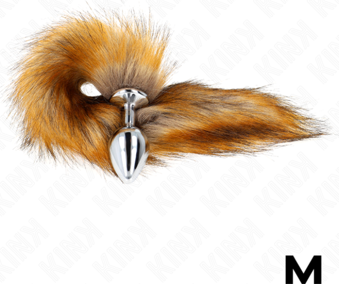 Plug Anal KINK Talla M con Cola Sintética