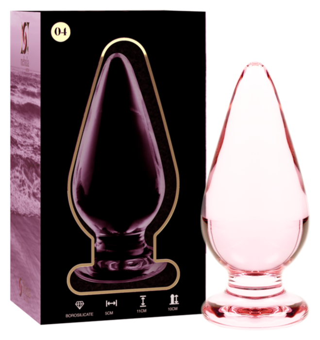 Plug anal NEBULA SERIES BY IBIZA modèle 4 en cristal