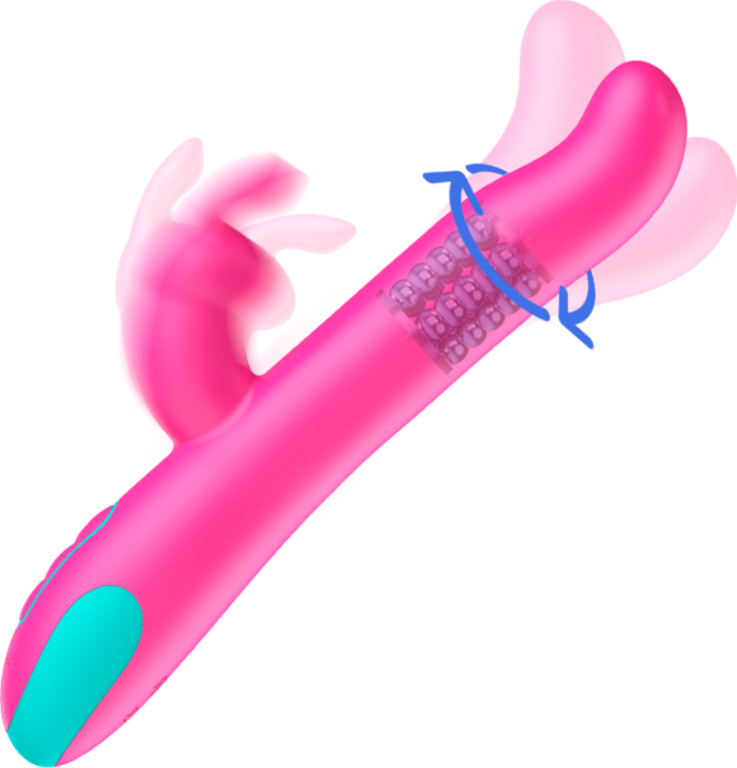 Pluto Rabbit Vibrator - WatchMe Technology