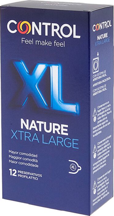 Préservatifs CONTROL ADAPTA NATURE XL - Confort et sécurité