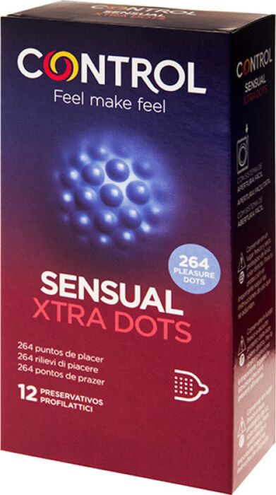 Préservatifs Control Xtra Dots — 264 points Préservatifs Control Xtra Dots — 264 points