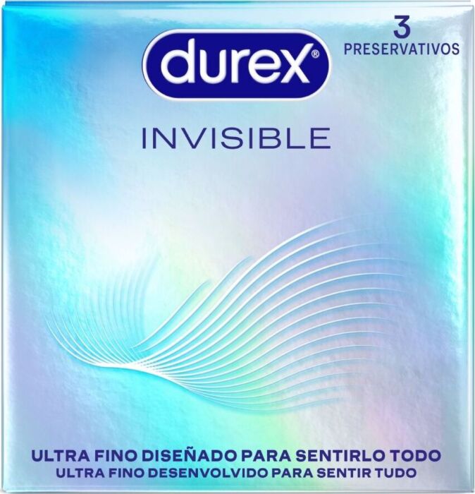 Preservativos Durex Invisible Ultra Fino - Sensación Total Preservativos Durex Invisible Ultra Fino - Sensación Total