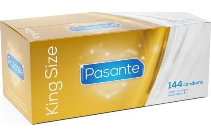 Préservatifs Pasante King Size - Ajustement large et long (Boîte)