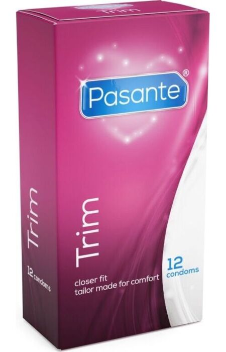 Préservatifs Pasante Trim 12 unités - Ajustement étroit