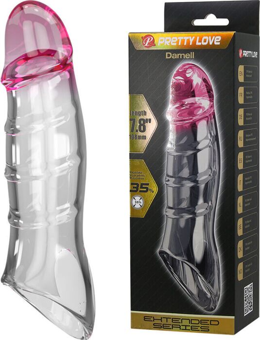 Gaine pour pénis Pretty Love Darnell avec texture réaliste Gaine pour pénis Pretty Love Darnell avec texture réaliste