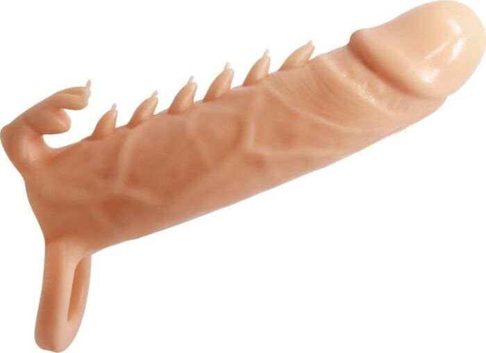 Gaine à Pénis Pretty Love Emmit avec Stimulateur de Clitoris Gaine à Pénis Pretty Love Emmit avec Stimulateur de Clitoris